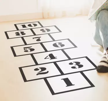 Obtisky moderní hopscotch děti - TenStickers