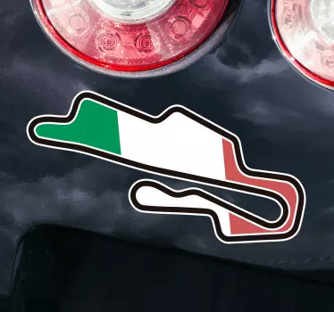 Obtisky na oběžném vozidle mugello - TenStickers