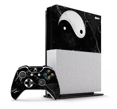 Originální nálepka yin yang balance xbox - TenStickers