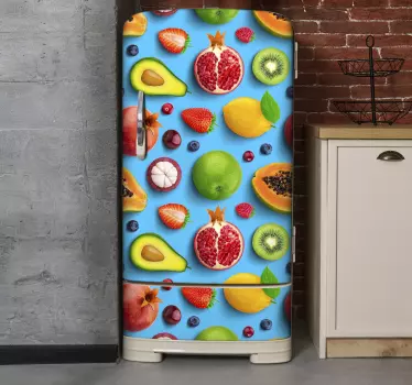 Ovoce do kuchyňské ledničky zábal - TenStickers