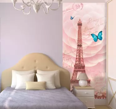 Paris vintage obtisky - TenStickers