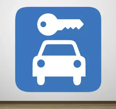 Parkovací nálepka znamení nálepka - TenStickers