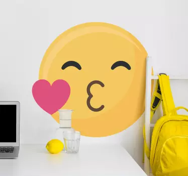 Smajlík samolepka nálepky domů - TenStickers