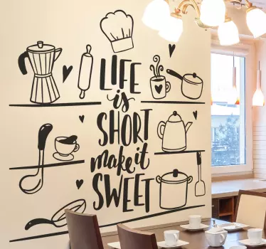 Police milostných příborů - TenStickers