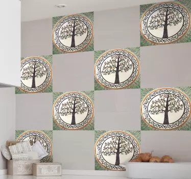 Přenos dlaždic stromu horezu - TenStickers