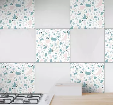 Přenos dlaždic z terazza - TenStickers