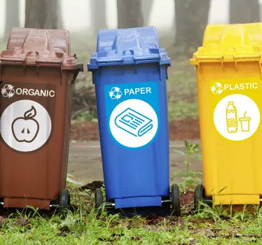 Recyklační nálepky - TenStickers