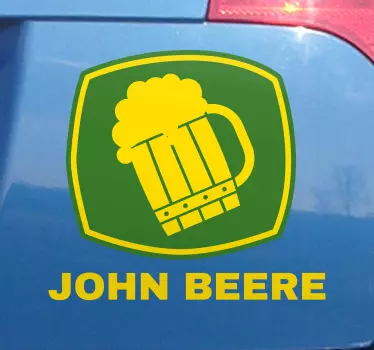 Samolepka na auto john beere - TenStickers