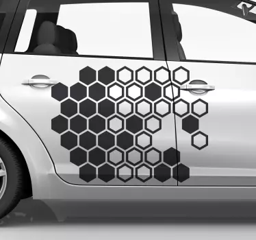Samolepka na auto s voštinovým potiskem - TenStickers