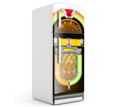 Samolepka na chladničku na jukebox - TenStickers