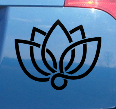 Samolepka na lotosový květ - TenStickers