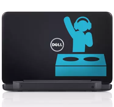 Samolepka na notebook pro dj - TenStickers