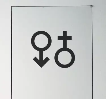 Samolepka samice a samice samolepky - TenStickers