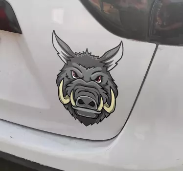 Samolepka z divokých prasat - TenStickers
