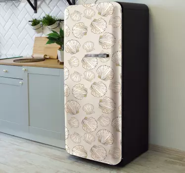 Samolepky na ledničku velké i malé mušle - TenStickers