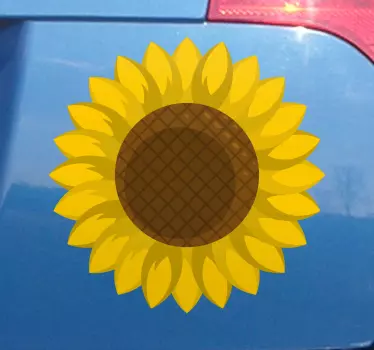 Slunečnice samolepka na auto - TenStickers