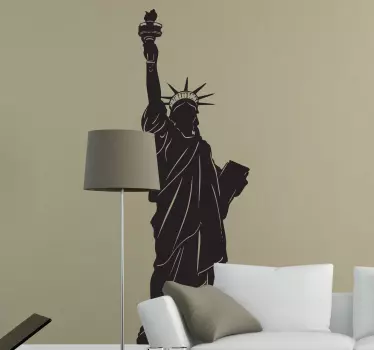 Socha svobody new york obtisk - TenStickers