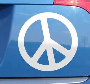 Symbol míru dekorativní obtisk - TenStickers