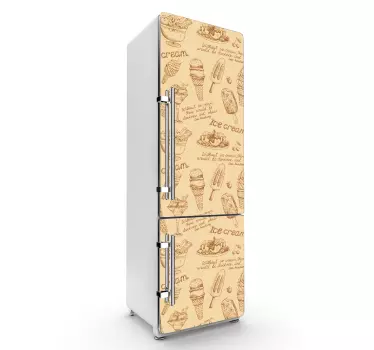 Vinobraní zmrzlina led obtékání obtisk - TenStickers