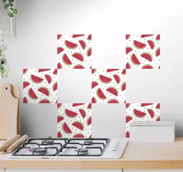 Vodní meloun s přenosem dlaždic semen - TenStickers