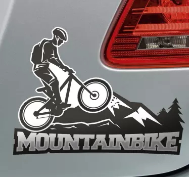 Výzdoba stěny horských kol - TenStickers