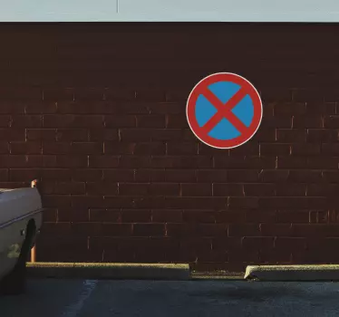 žádná samolepka stop sign - TenStickers