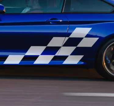 Závodní obrázek auto nálepka - TenStickers