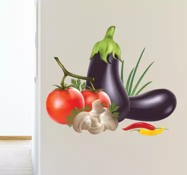 Zdravé potraviny zátiší obtisky - TenStickers