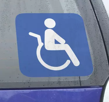 Znečištěná nálepka - TenStickers