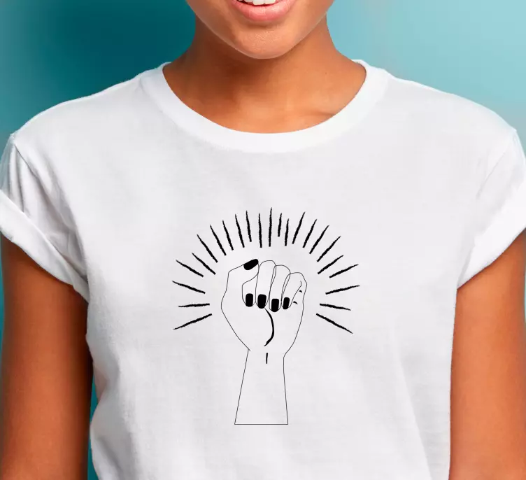 Feministické první vlastní tričko - TenStickers