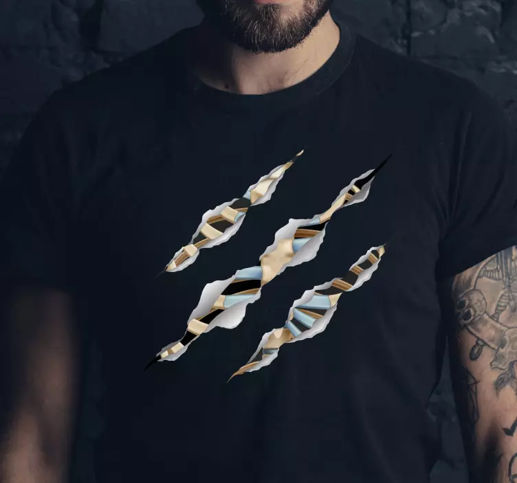 Kostra žebra halloween tričko obtisk - TenStickers