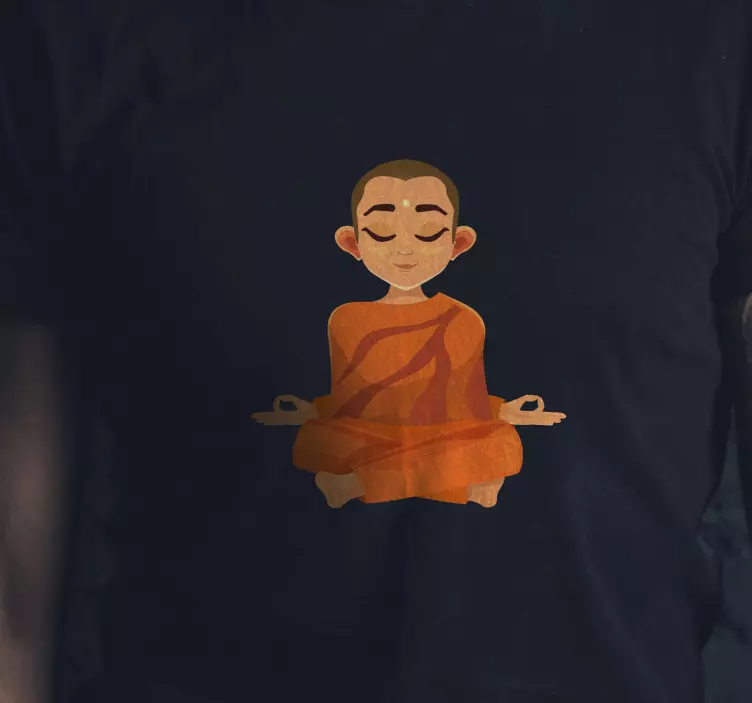 Meditační tričko na míru - TenStickers