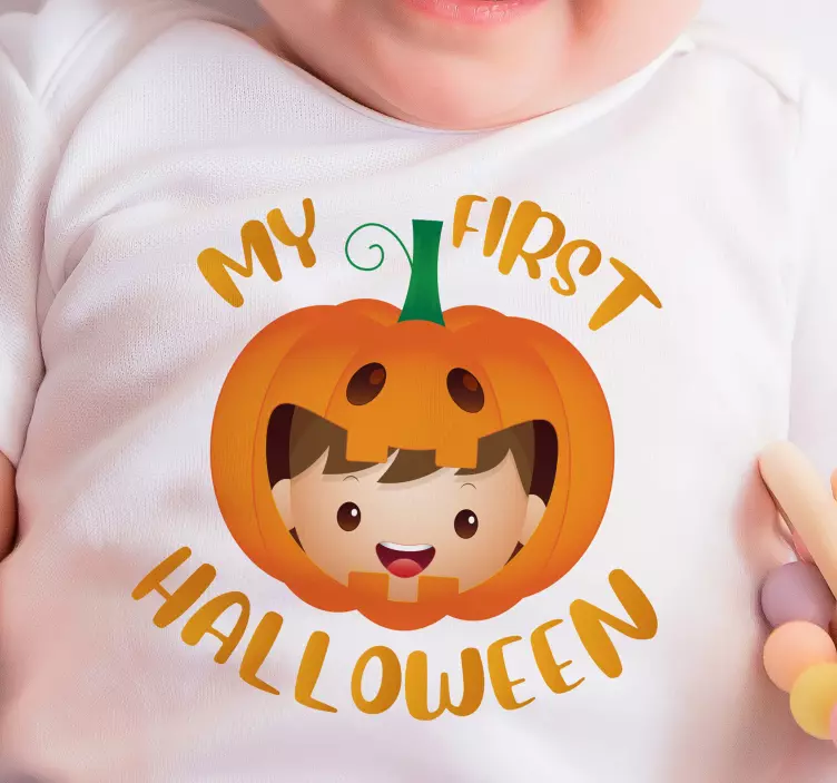 Moje první halloweenské dětské tričko halloweenské tričko - TenStickers