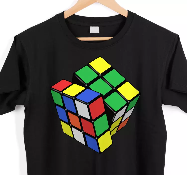 Rubik kostka vlastní tričko - TenStickers
