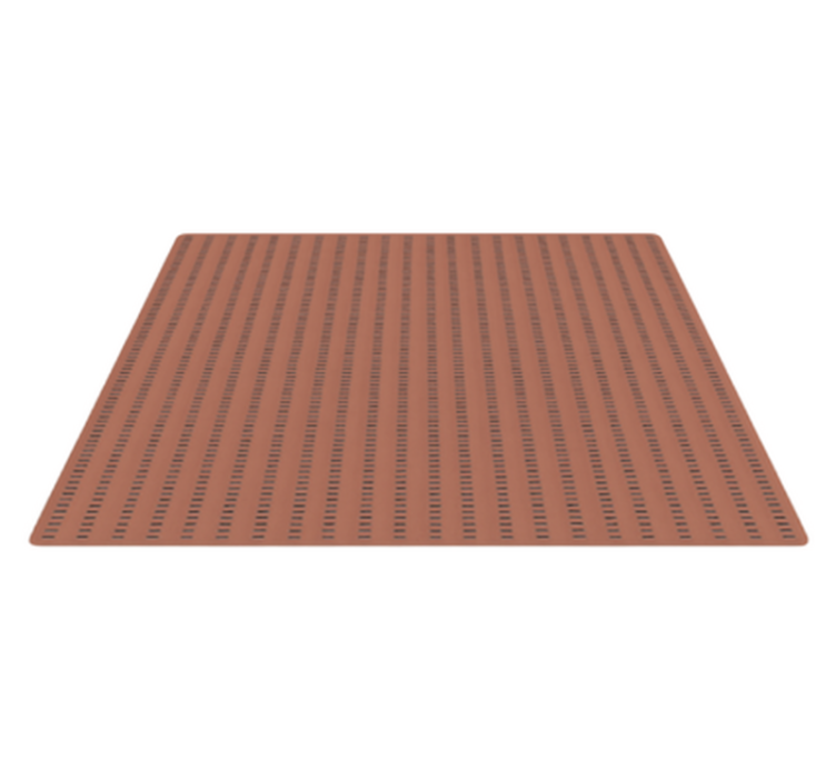 Návrh přerušované čáry Vinylová rohož na balkon - TenStickers