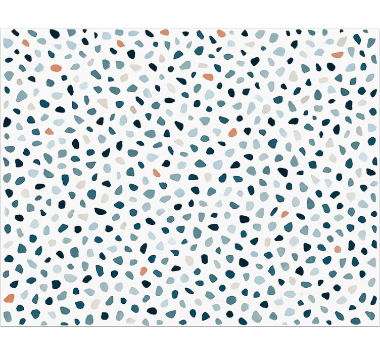 Malé barevné kamínky Kuchyňský vinylový koberec - TenStickers