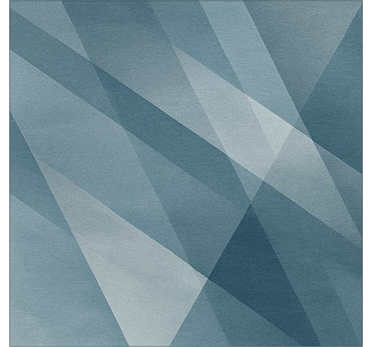 Abstraktní geometrický gradient Vinylový koberec v jídelně - TenStickers