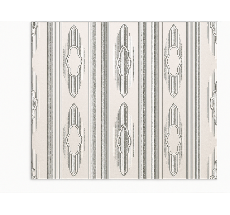 Složitá etnická geometrie Vinylový koberec v jídelně - TenStickers