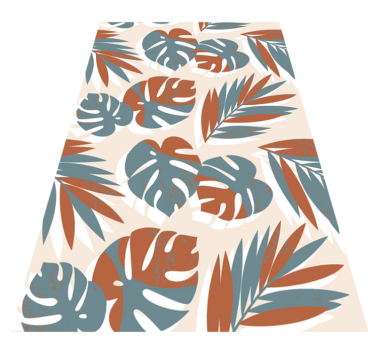 Vinylový koberec s květinami a rostlinami pro sklo - TenStickers