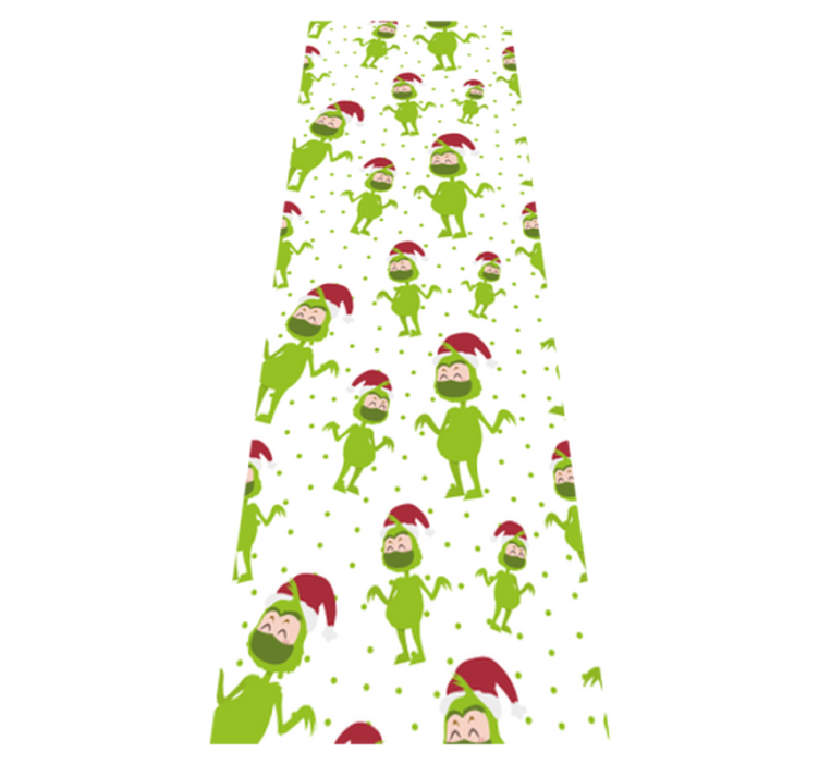 Vinylový koberec vánoce veselé vánoce s maskou - TenStickers