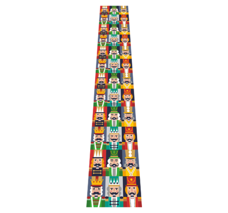 Vinylový koberec vánoce s rámy na truhlíky - TenStickers