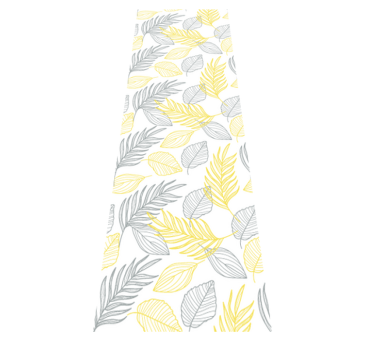 Vinylový koberec do ložnice listy pantone - TenStickers