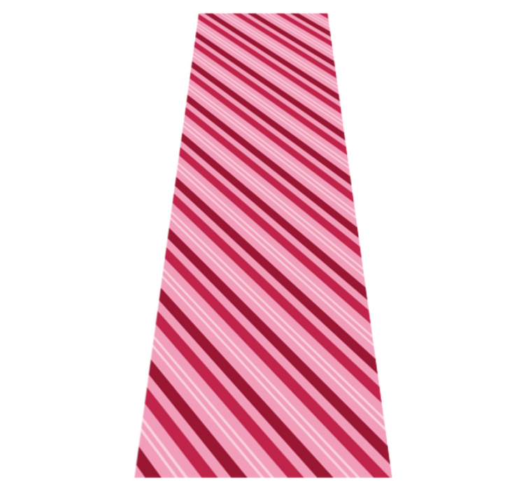 Vinylový koberec do ložnice s diagonálním vzorem - TenStickers