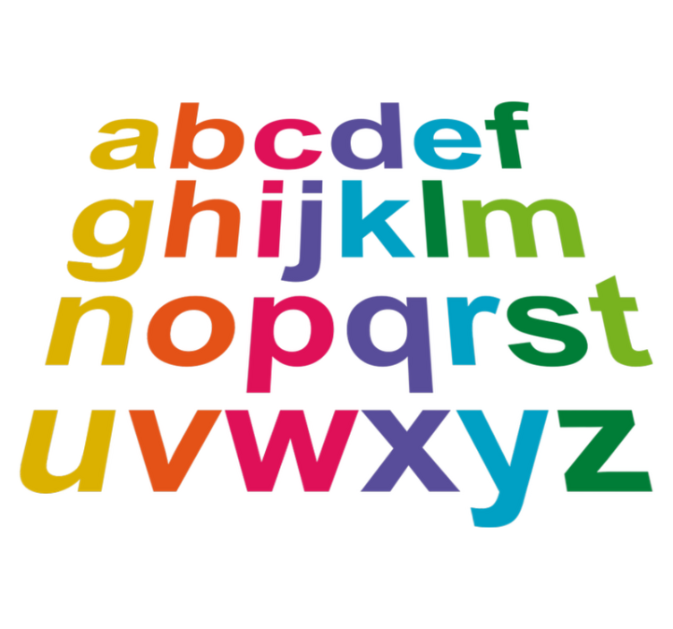 Vinylový koberec pro děti v minimalistických barvách - TenStickers