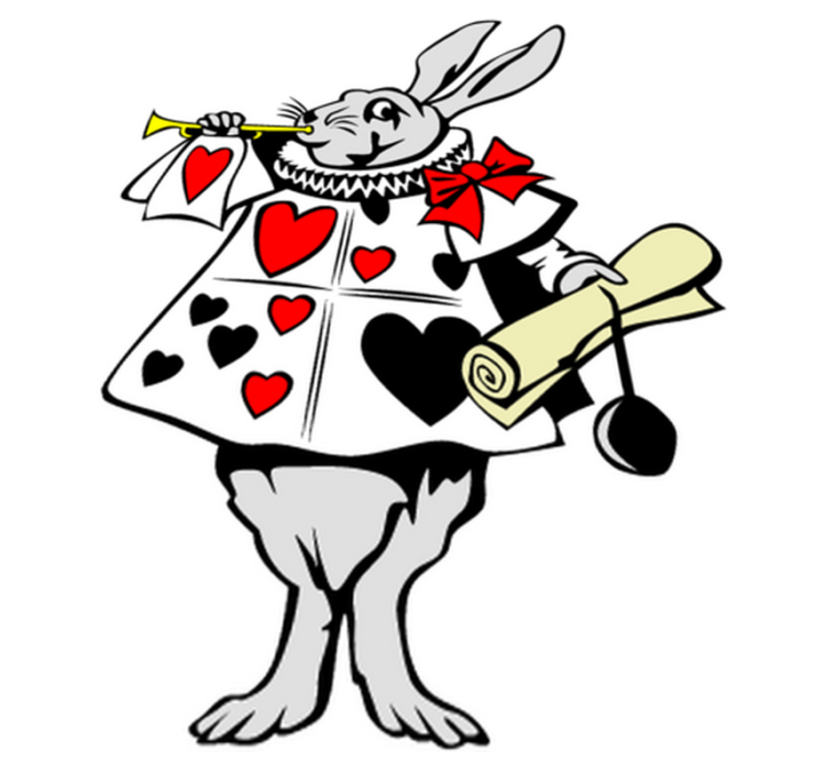 Vinylový koberec pro děti králičí říše - TenStickers