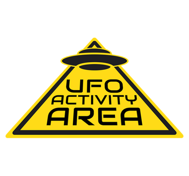 Vinylový koberec pro děti s ufo aktivitami - TenStickers