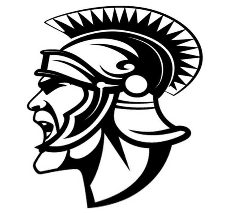 Vinylový koberec do ložnice centurión dekorativní - TenStickers