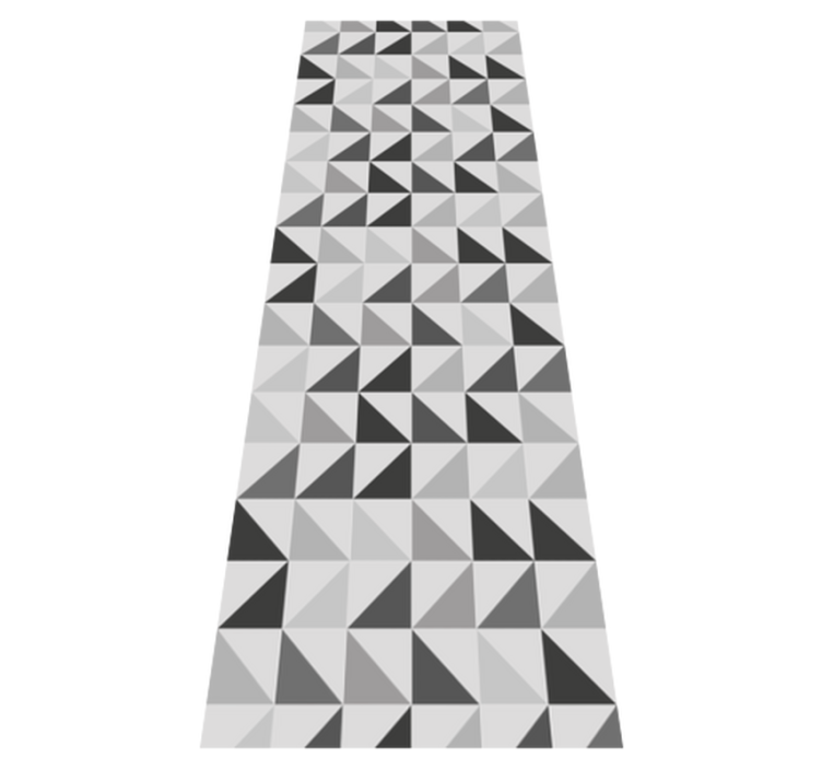 Vinylový studijní koberec geometrické trojúhelníky - TenStickers