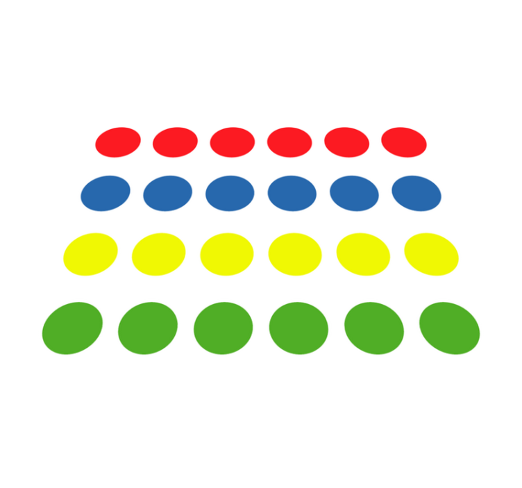 Báječný koberec z twisterové hry - TenStickers