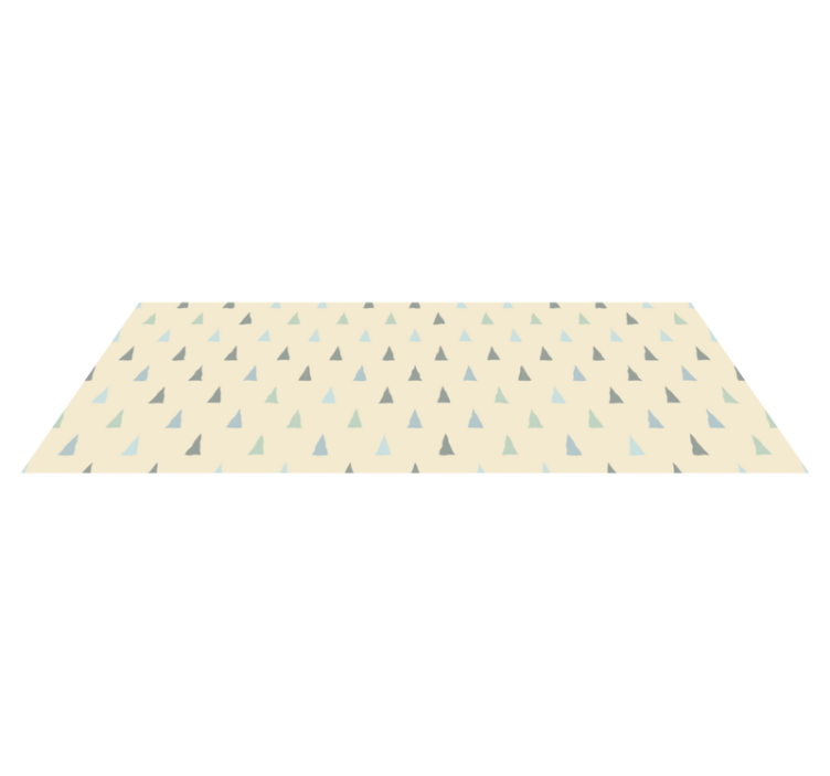 Nádherné trojúhelníky skandinávský vinyl koberec - TenStickers